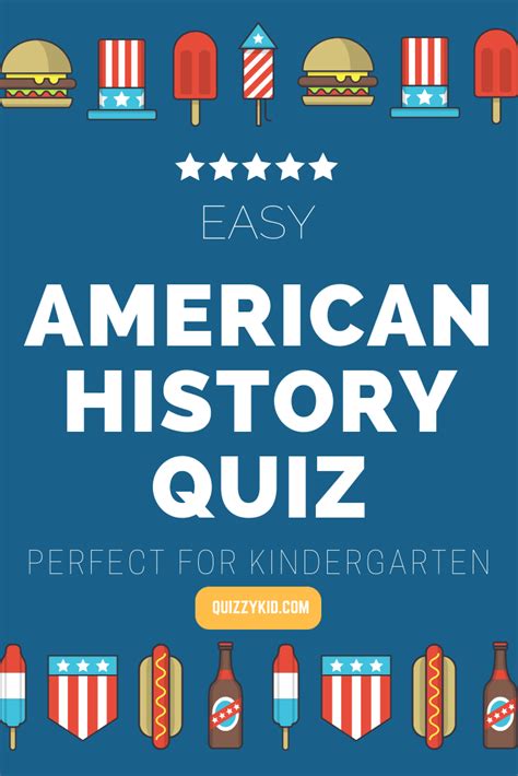 Easy American History Quiz For Kids Perfect For 5 And 6 Year Olds