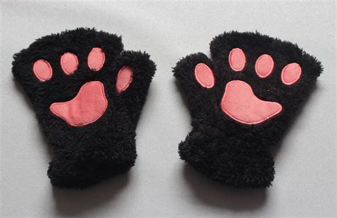 Petplay Black Paw Gloves