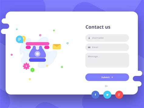40 Great Examples Of Contact Form Ui Designs For Inspiration Smashfreakz