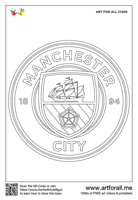 How To Draw The Manchester City Logo