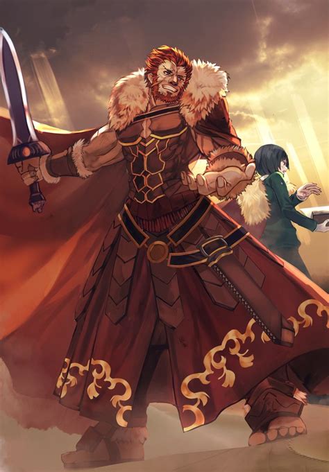 Iskandar King Of Conquerors Fate Zero Fate Stay Night Awesome Anime