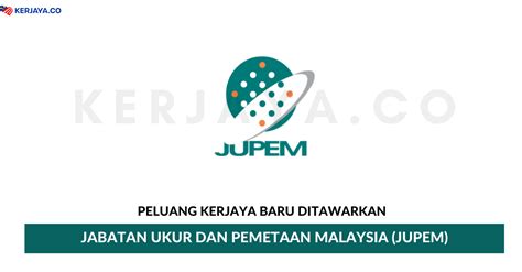 Berisi tentang materi yang berhubungan dengan ukur tanah serta pemetaan. Jabatan Ukur dan Pemetaan Malaysia (JUPEM) • Kerja Kosong ...