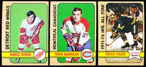 Lot Detail 1972 73 Topps Hockey 25 Cards