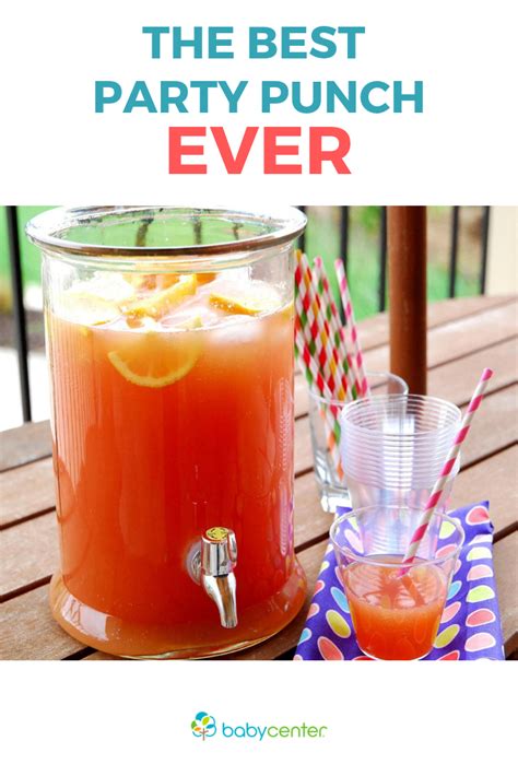 Party Time The Best Party Punch Ever Party Punch Recipes
