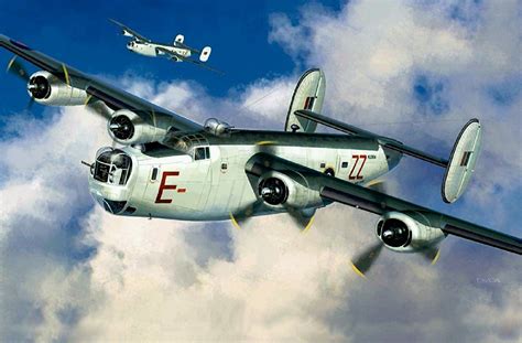 Liberator Gr Vi Coastal Command Takayoshi Wada Us Bombers Airplane