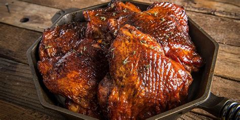 Smoked Turkey With Fig Bbq Sauce By Feedmedearly Recipe Traeger Grills