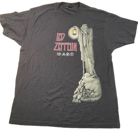 Tultex Led Zeppelin Sozo The Hermit T Shirt Sz Xl Bla Gem