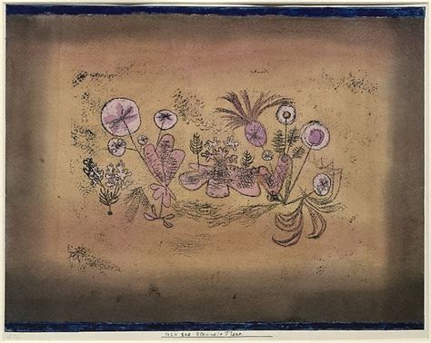 Paul Klee Medicinal Flora By Paul Klee German Born Switzerland