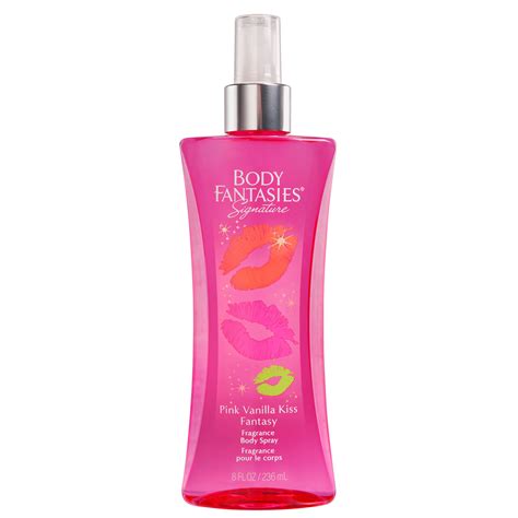 Body Fantasies Pink Vanilla Kiss Fantasy 236ml Fragrance Spray Perfume Nz