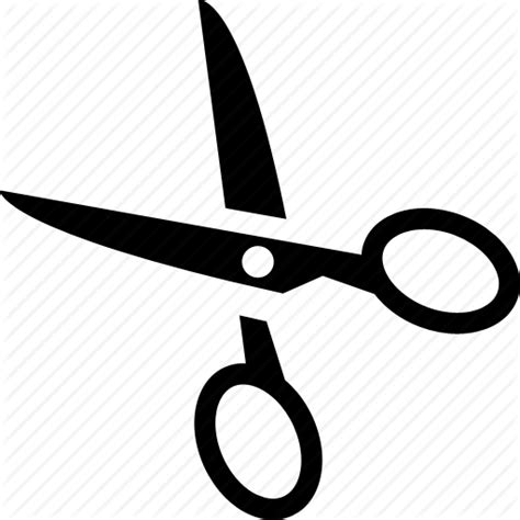 Black Haircut Scissors Png Vector