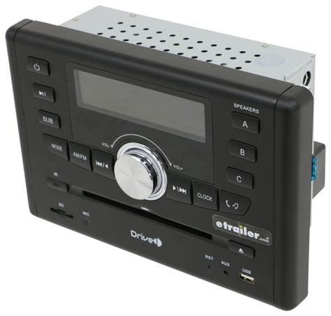 Rv Stereo With Remote Amfm Cddvd Bluetooth Nfc Drive Rv