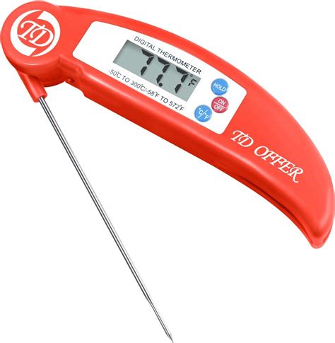 Td Offer Meat Thermometer Best Instant Read Digital Thermometer With
