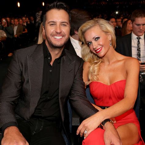 Luke bryan with his beautiful wife, caroline boyer at the 10th annual acm. Luke Bryan and wife Caroline Boyer have been through so ...