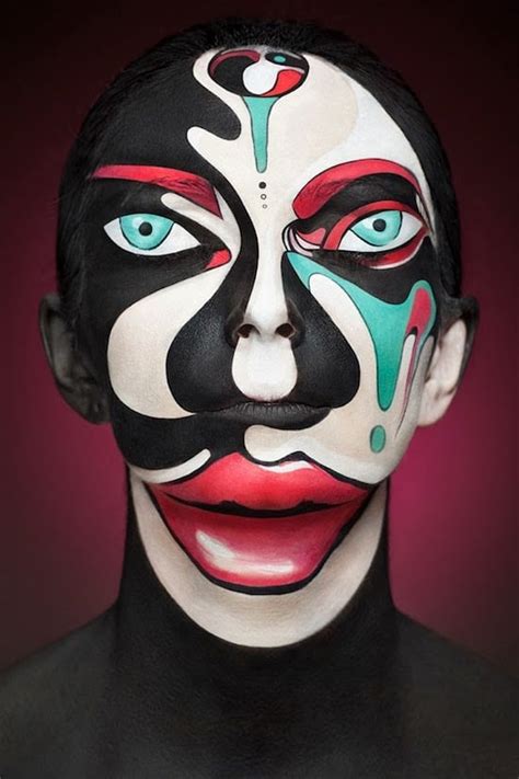 Photog Uses Face Paint To Create Stunning Portraits That Look Two