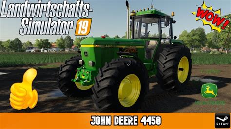 👉ls 19 Modvorstellung John Deere 4450👈pc Mod Ls19 Mods Farming
