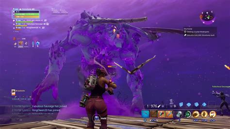 Best Images Fortnite Storm King Player Count Fortnite People Fight The Storm King Epic