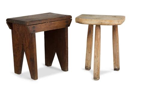 Two rustic stools - Seating - Stools - Furniture
