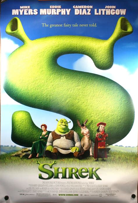 Shrek Movie Poster Animated Movies Kids Movies Shrek