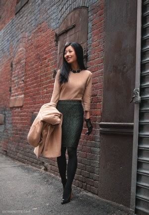Stylish Fall Outfit Ideas With Pencil Skirt Fashionsy Com