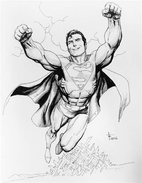 Superman By Gary Frank In Mark B Kirschners Gary Frank Artwork Comic