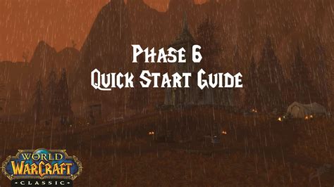Up you go to silithus. Phase 6 Quick Start Guide - WoW Classic - Bitt's Guides