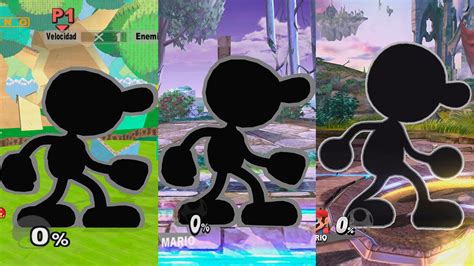 Super Smash Bros Wii U Mr Game And Watch Evolution Youtube