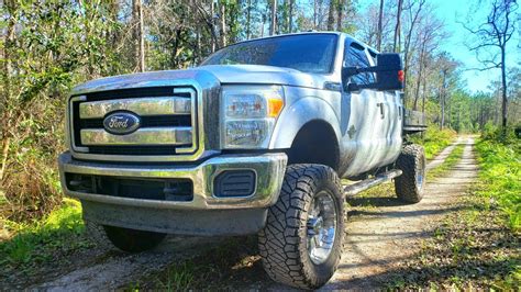 37x1350r20 Nitto Ridge Grapplers On Ford F 250 Powerstroke Youtube