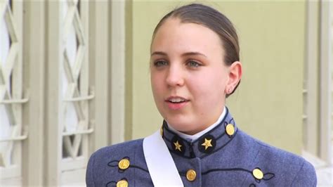 Vmi Has First Corp Of Cadets Female Leader Youtube