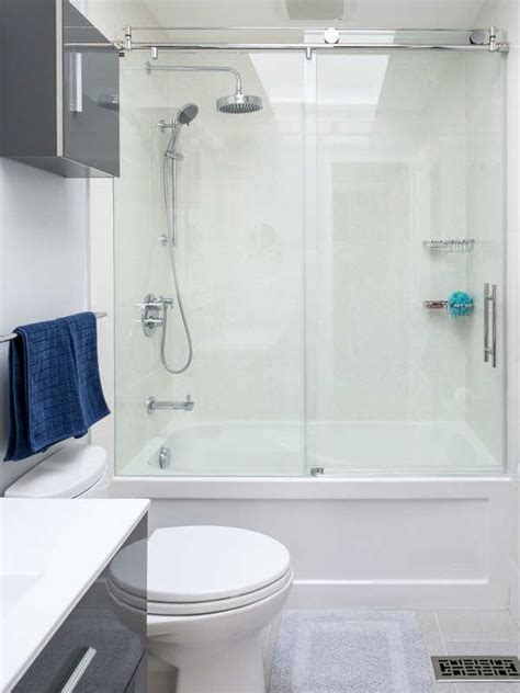 Small Bathroom Remodel With Shower And Tub Artcomcrea