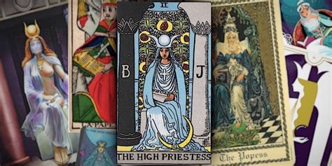 The High Priestess Tarot Cards Major Arcana Global Bizarre