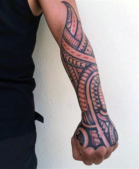 Clock and rose hand tattoo. 70 Filipino Tribal Tattoo Designs For Men - Sacred Ink Ideas
