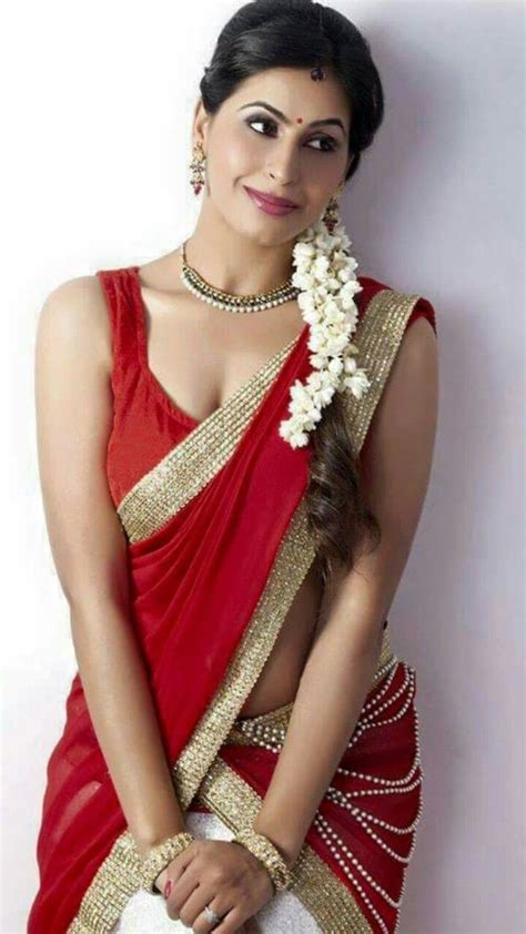Pin By Oops Wrong Click On Beauty Queens Fashion Saree Red Saree