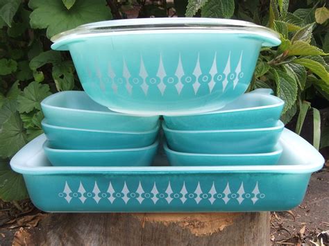 Turquoise Agee Pyrex Vintage Pyrex Bowls Pyrex Glassware Vintage