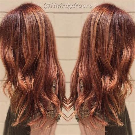 31 Startling Auburn Hair Color Ideas With Blonde Highlights