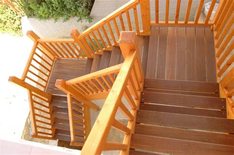Outdoor Stairs Energy Efficient Prefabricated Wooden Houses