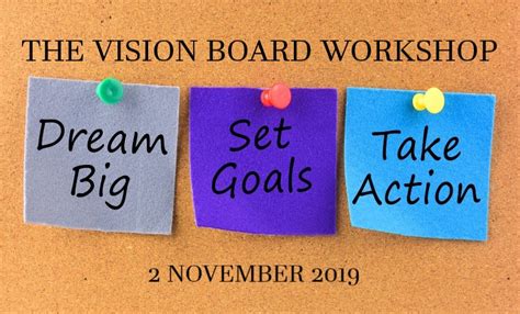 Book Tickets For The Vision Board Workshop