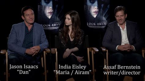 Without Your Head Look Away Interview With Jason Isaacs India Eisley And Assaf Bernstein