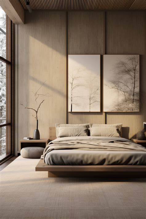 Large Japandi Bedroom Lighting Design Idea Artofit