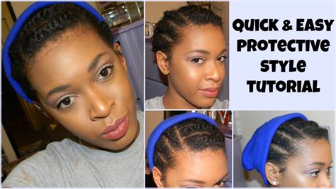 Protective Natural Hairstyles For Short 4c Hair