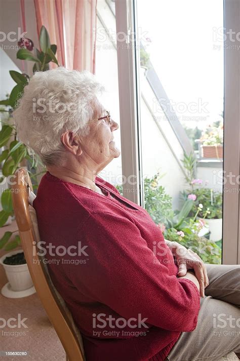 Lonely Old Woman Stock Photo Download Image Now 70 79 Years