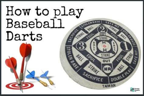 Baseball Darts Rules Learn How To Play Baseball Darts