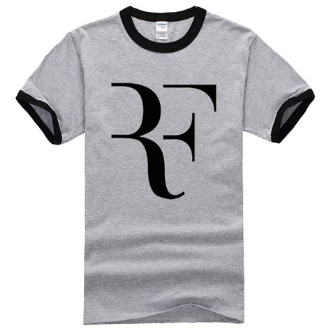 Roger federer made his atp tour debut in 1998 and first became atp tour no.1 in 2004, an achievement he went on to maintain for a record 237 consecutive weeks. Wholesale Roger Federer Shirt Brand 100% Cotton Short ...