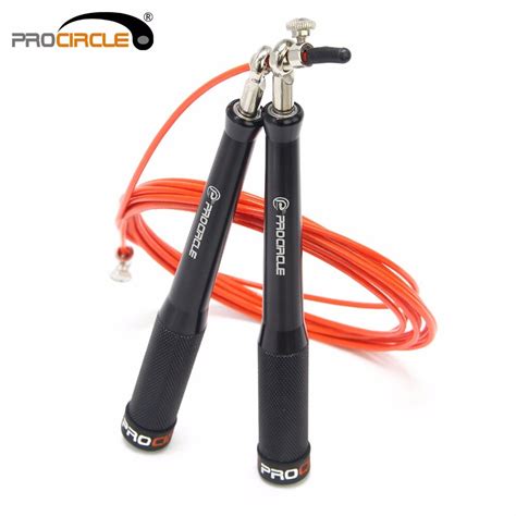Procircle Speed Jump Rope Adjustable Skipping Ropes Thick Aluminum Anti