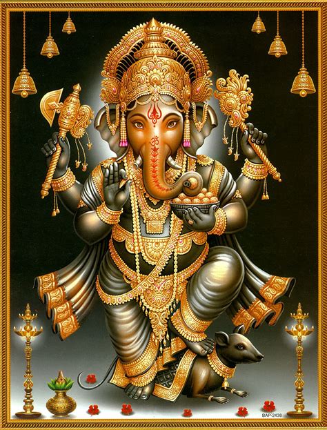 Standing Ganesha Poster