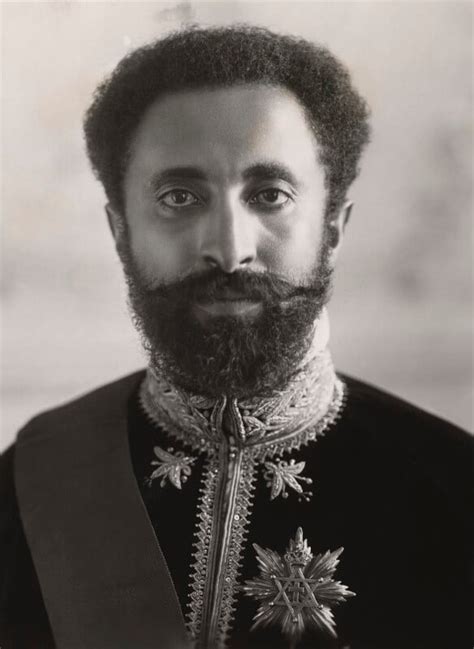 Npg X84381 Haile Selassie I Emperor Of Ethiopia Portrait National