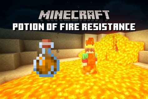 How To Make A Fire Resistance Potion In Minecraft