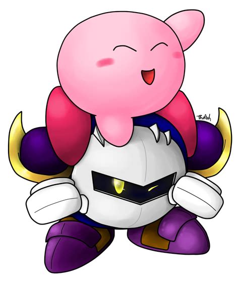 Meta Knight And Kirby By Assassinknight 47 On Deviantart