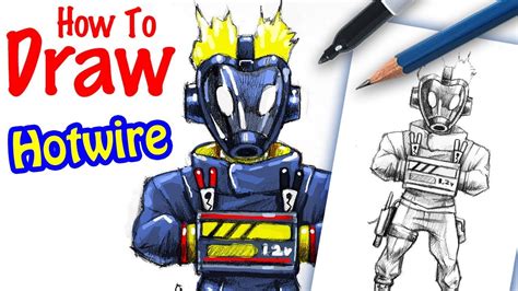 How To Draw Hotwire Fortnite Youtube