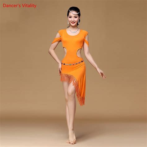 Dancers Vitality Sexy Lace Belly Dance Dress Sport Suit Costume Set Spandex Suit For Women