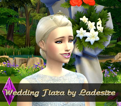 Ladesires Creative Corner The Sims 4 Wedding Tiara By Ladesire